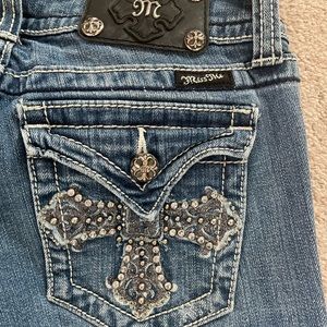 Distressed Miss Me Jeans